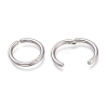 201 Stainless Steel Clip-on Earrings EJEW-O095-04D-2