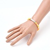 (Jewelry Parties Factory Sale)Polymer Clay Heishi Beads Stretch Bracelets BJEW-JB05711-05-4