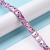 Handmade Porcelain Ceramic Beads Strands LAMP-B021-06L-2