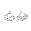 304 Stainless Steel Pendants SA-CBA28C1-02F-P-1