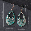 Bohemian Style Zinc Alloy Dangle Earrings FS-WG726AC-01-2