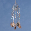 Glass Teardrop Hanging Ornaments PW-WG70020-01-1