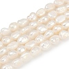 Natural Cultured Freshwater Pearl Beads Strands PEAR-P064-20A-04A-02-2