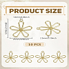 10Pcs Alloy Pendants FIND-LP0005-32-2