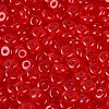 Imitation Jade Glass Seed Beads SEED-Q042-01A-C03-3
