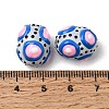 Glass Enamel Beads GLAA-C038-01J-4