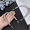 2Pcs Alloy Crystal Rhinestone Bag Handles DIY-PH0028-95P-3