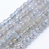Natural Labradorite Beads Strands G-P342-09-3mm-AB+-1