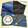 12Pcs 12 Styles Round Natural Mixed Gemstone Charms PALLOY-SW00151-6