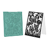 Plastic Embossing Folders DIY-WH0186-50-3