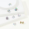8Pcs 4 Styles Stainless Steel Cuff Earrings EJEW-HS0001-10MC-5