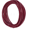 5 Yards Braided Leather Cord WL-CL0001-02C-1