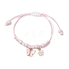 Adjustable Nylon Cord Braided Bead Bracelets for Women BJEW-JB11409-01-2