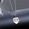 Stainless Steel Pendant Necklace PW-WG1B650-01-2