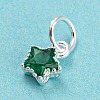 925 Sterling Silver Birthstone Charms STER-G035-01C-02-2