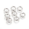 Tarnish Resistant 304 Stainless Steel Saw Cut Open Jump Rings STAS-P212-25P-20-1