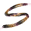 Gradient Color Natural Tourmaline Beads Strands G-T141-68A-2