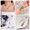 10Pcs 5 Colors Handmade Lampwork Beads LAMP-YW0001-62-6