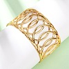 304 Stainless Steel Cuff Bangles for Women BJEW-G749-01G-2