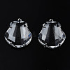 Transparent Glass Pendants GLAA-Q088-025B-1