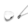 Heart with Tree Urn Ashes Pendant Necklace BOTT-PW0001-089S-3