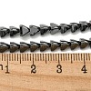 Non-magnetic Synthetic Hematite Beads Strands G-I365-25-4