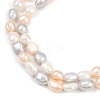 Natural Cultured Freshwater Pearl Beads Strands PEAR-P064-20K-09F-4