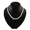 Elegant Pearl Beaded Necklaces NJEW-Q282-05-2