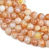 Handmade Lampwork Beads Strand LAMP-B056-8mm-12-4