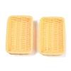 Rattan Basket Resin Cabochons RESI-Q014-07I-1