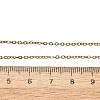 304 Stainless Steel Cable Chain Necklaces STAS-O053-07G-2