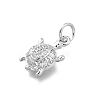 Brass Micro Pave Cubic Zirconia Pendants KK-K400-41P-2