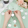 24Pcs Mirror Surface Acrylic Wine Glass Charms AJEW-BC00009-3