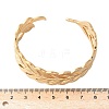 304 Stainless Steel Cuff Bangles for Women BJEW-U032-21G-3