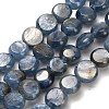Natural Kyanite Beads Strands G-H335-K01-6mm-2