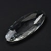 Transparent Glass Pendants GLAA-R223-04B-3