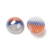 Two Tone Glass Cabochons GLAA-B012-54-2