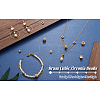 Spritewelry 10Pcs 5 Styles Brass Clear Cubic Zirconia Beads KK-SW0001-02-20