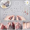 CHGCRAFT 600Pcs 6 Colors Brass Spacer Beads KK-CA0003-58-5