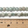 Natural Amazonite Beads Strands G-P575-C12-6mm-5
