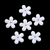 Plating Opaque Acrylic Imitation Shell Beads OACR-P039-04A-1