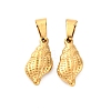Ion Plating(IP) 304 Stainless Steel Pendants STAS-G066-26-1