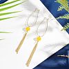 200Pcs Brass Hoop Earrings KK-NB0002-44-2
