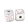 Plating Printed Acrylic Beads AC-CBA655C-10-2