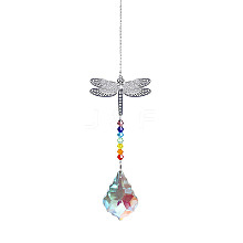Crystals Chandelier Suncatchers Prisms Chakra Hanging Pendant BUER-PW0001-134D