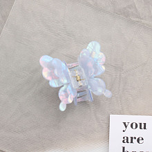 Butterfly Acrylic Claw Hair Clips PW-WG49228-02