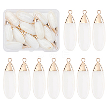 Natural Freshwater Shell Pendants SHEL-BC0001-002