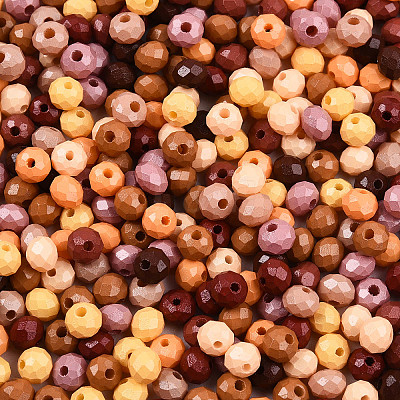 Opaque Colours Glass Seed Beads SEED-N007-19C-1