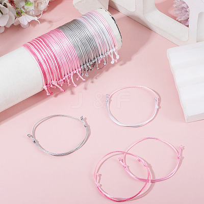 32Pcs 4 Colors Nylon Thread Bracelets Making BJEW-TAC0071-1