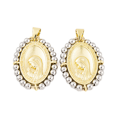 Rack Plating Brass Pendants KK-P269-15G-B-1
